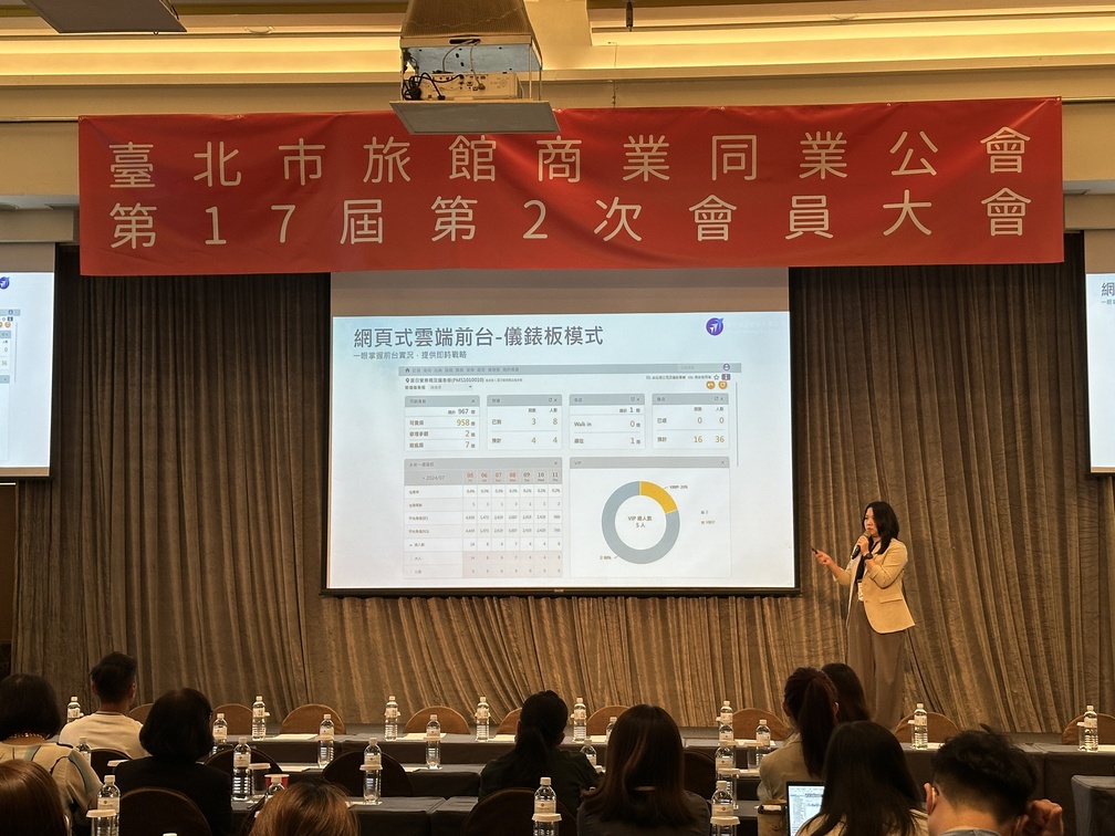 2024.07-臺北市旅館商業同業公會會員大會 3 2024 台北市旅館公會成員大會上台簡介